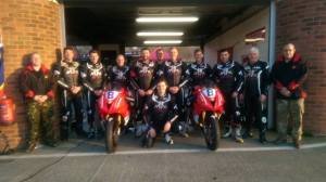 The team, Season start 2015 from right to left. Bobby pit crew, Lee T3, Paul T4, Moggy T2, Darryl T3, Aaron pit crew, Pep T1, Andy T4, Spence T2, Leon T4, Loz T1, Biz pit crew.